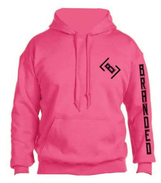 Neon Pink Scream Hoodie